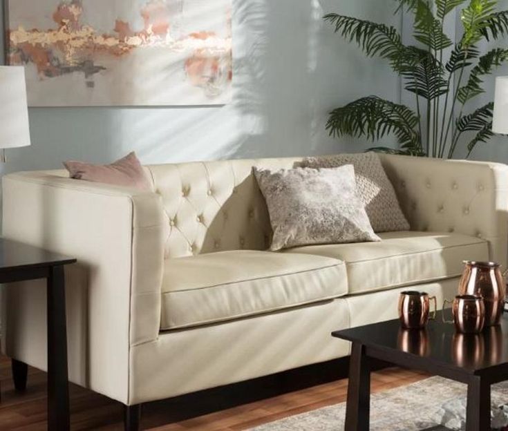 How to Customize a Faux Leather Sofa
